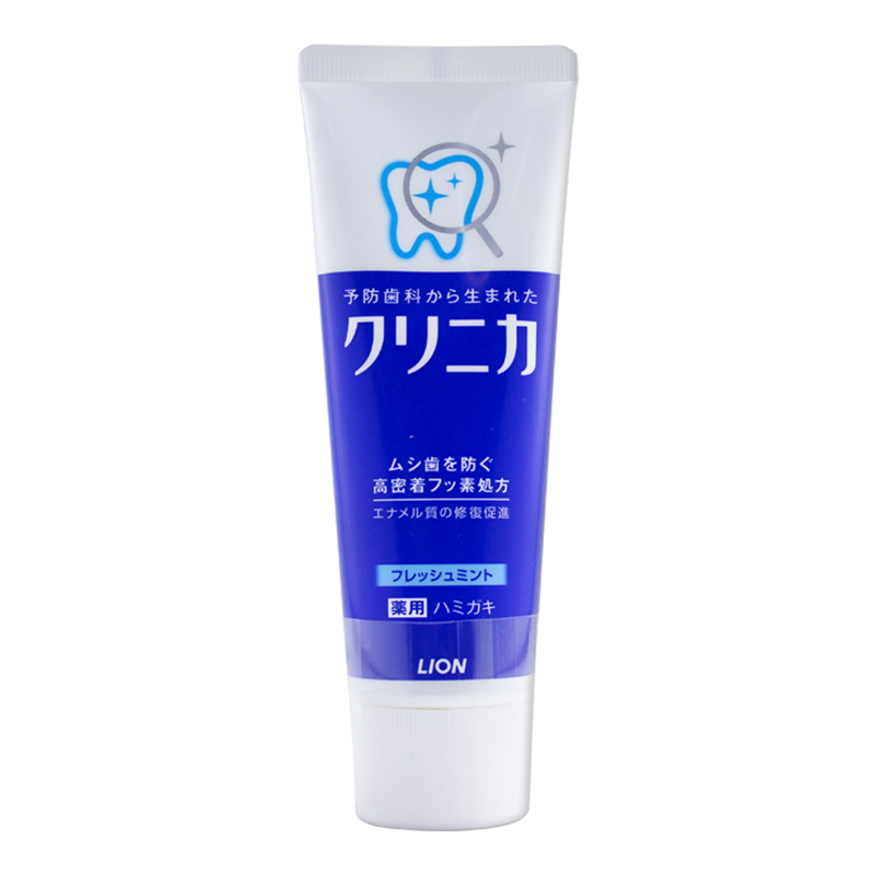 狮王洁净防蛀立式牙膏（清新薄荷味）酵素去垢深层清洁