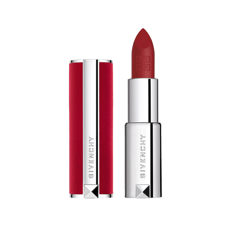 纪梵希高定香榭红丝绒唇膏N37朱砂砖红