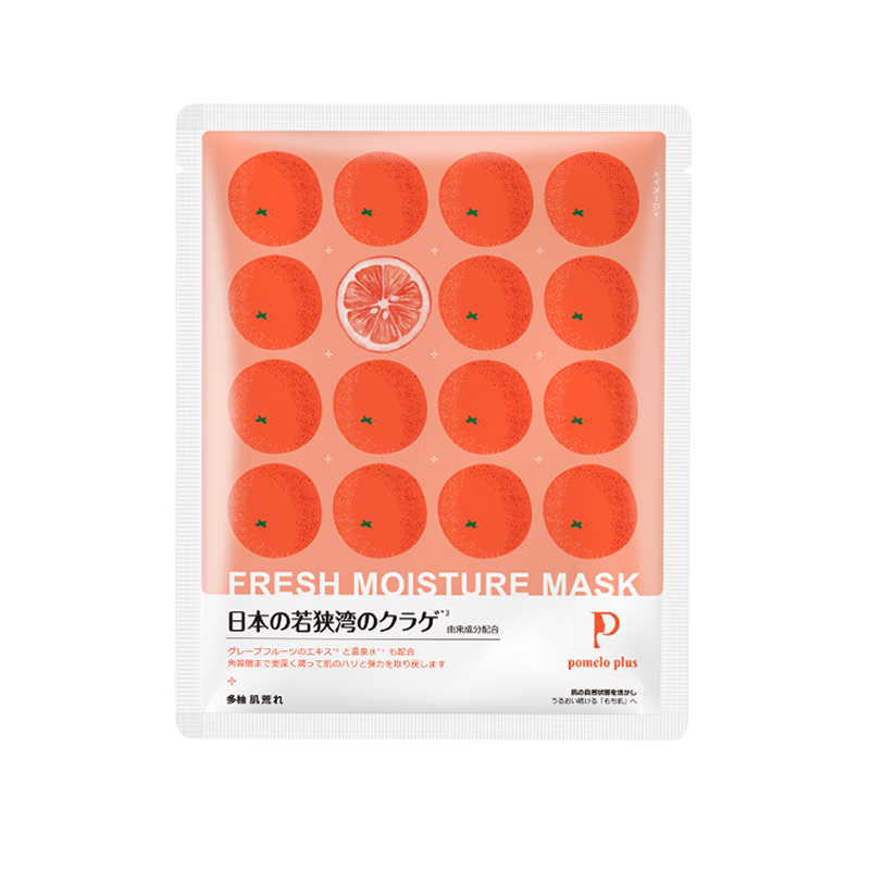 多柚鲜粹补水保湿面膜（红）