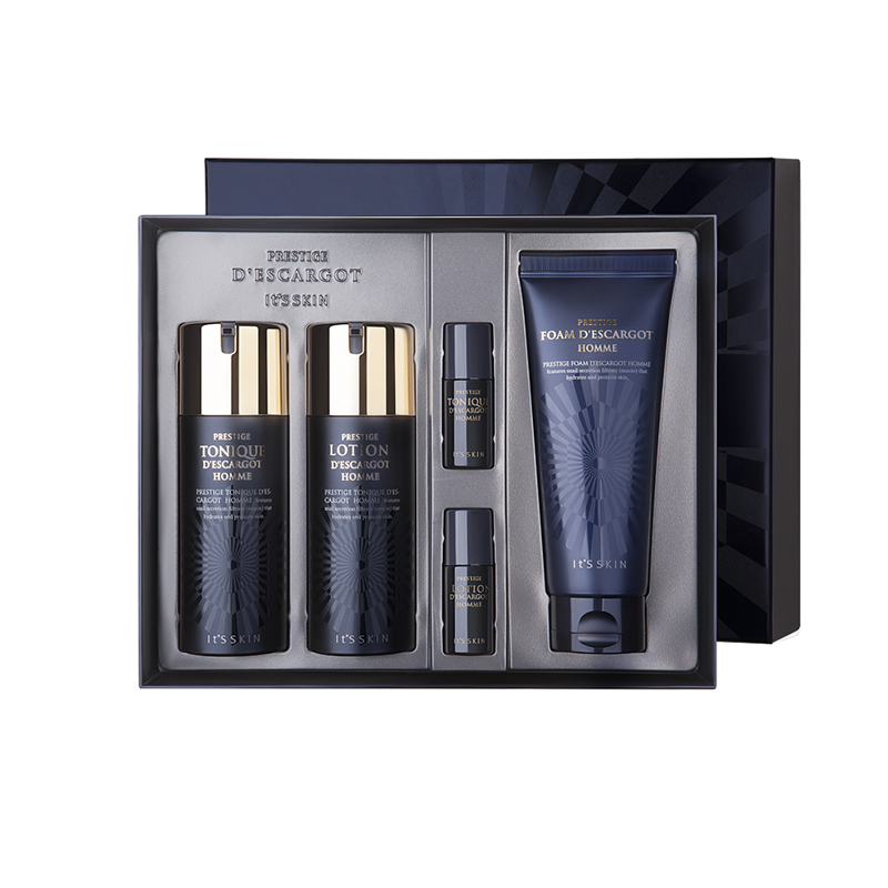 伊思晶钻蜗牛男士洁面水乳3件套