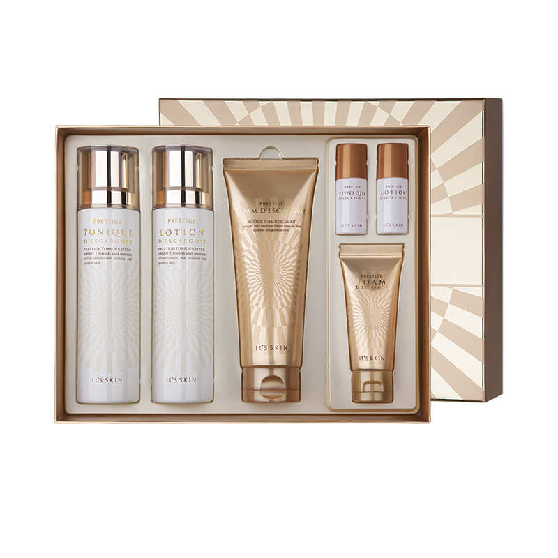 伊思晶钻蜗牛水乳洁面3件套清爽型