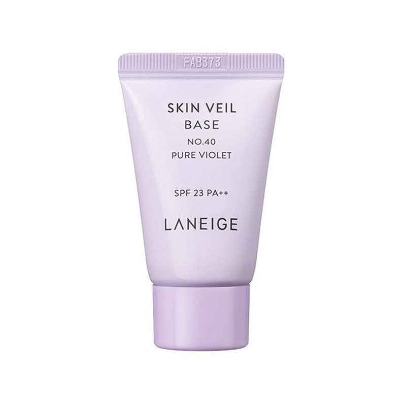 兰芝雪纱丝柔防晒隔离乳40号紫色