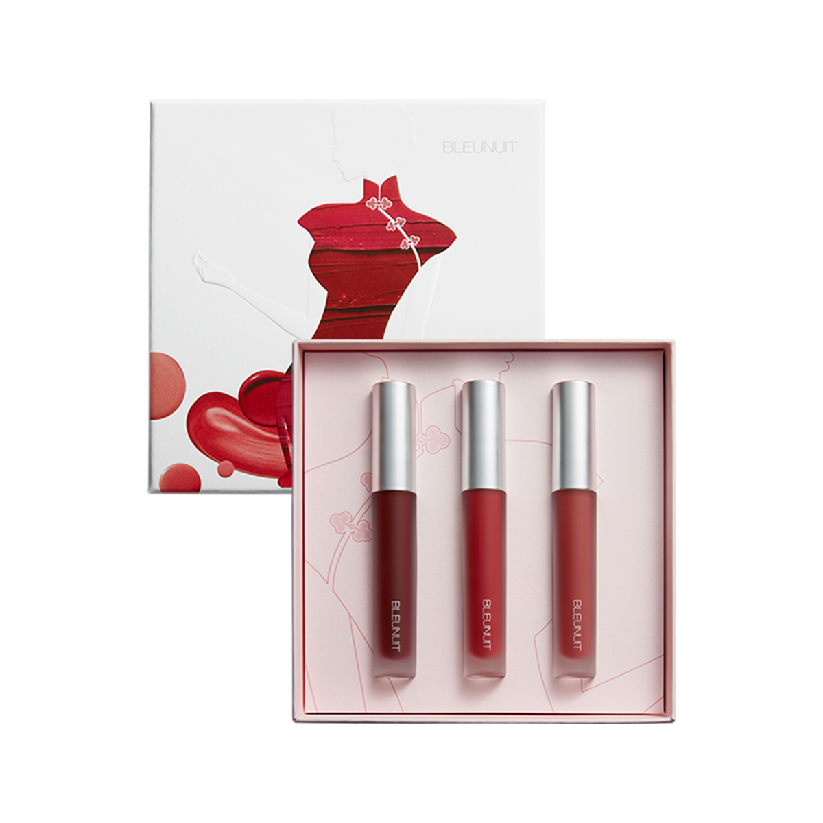 深蓝彩妆挚爱绘色丝绒唇釉礼盒