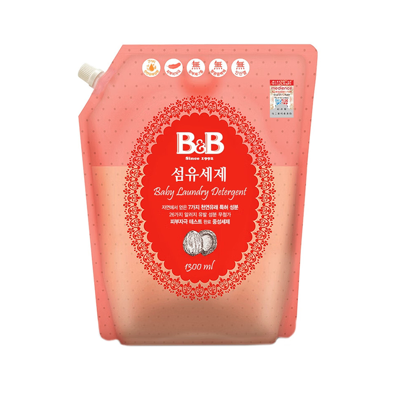 保宁纤维洗涤剂1300ml 婴幼儿专用清洁留香