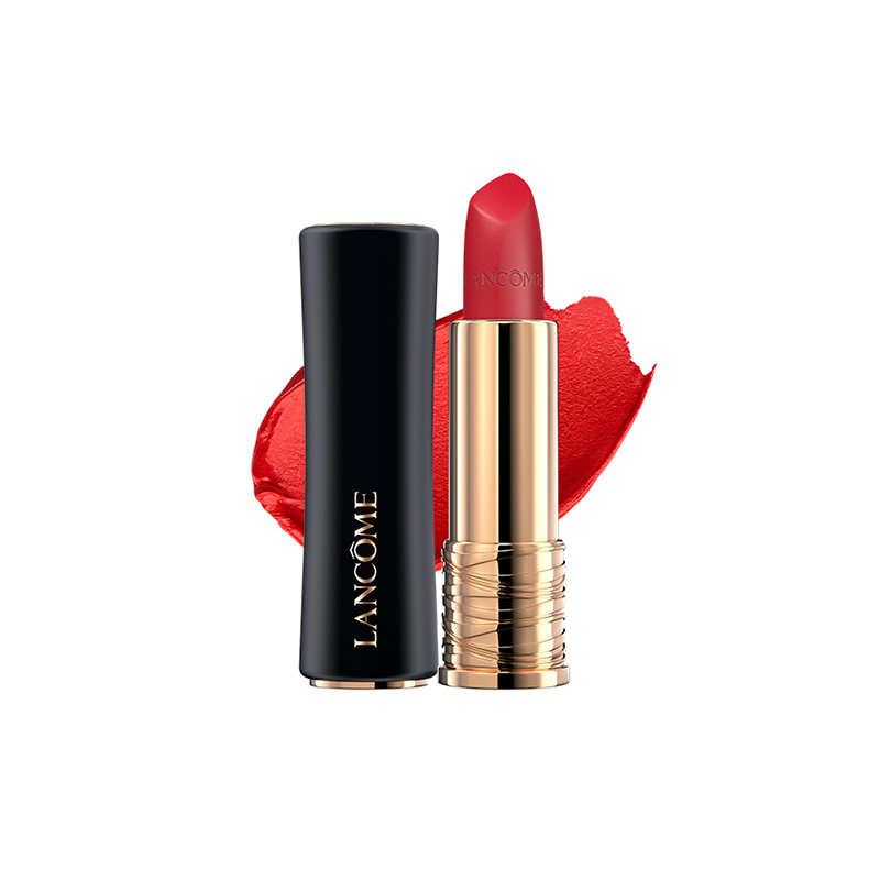 兰蔻全新菁纯丝绒雾面唇膏505#苹果红