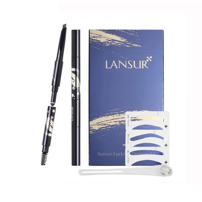 兰瑟十眉三效立体塑型眉妆套盒眉笔02焦糖棕