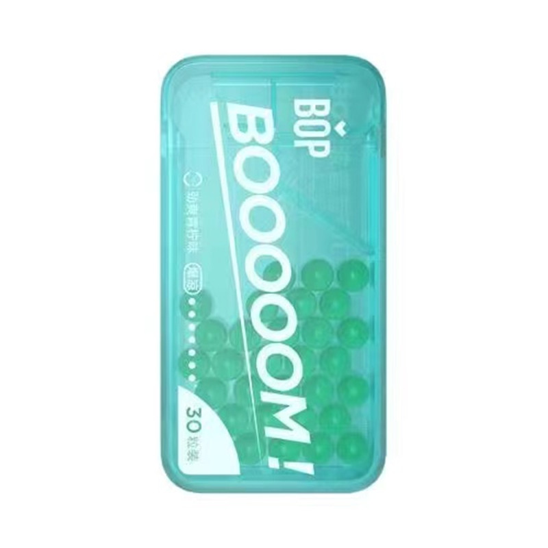 BOP波普专研口香爆珠青柠味清新口气糖丸