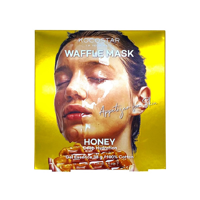 可可星华夫面膜-蜂蜜 滋润保湿提亮细致