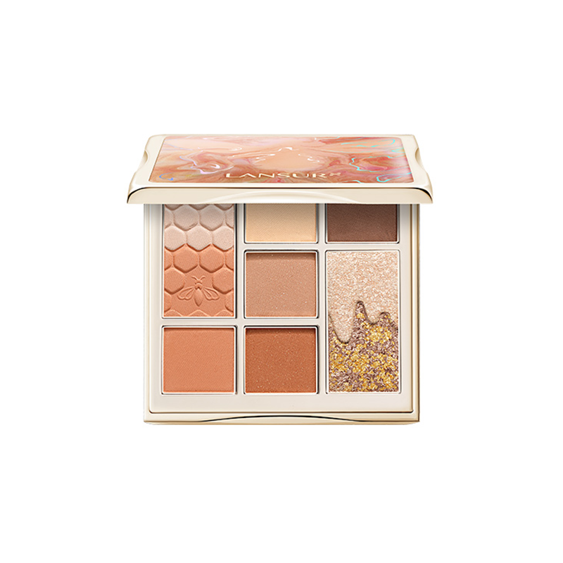 兰瑟趣探自然眼影盘02#蜜蜂花酿 腮红哑光珠光综合一体盘