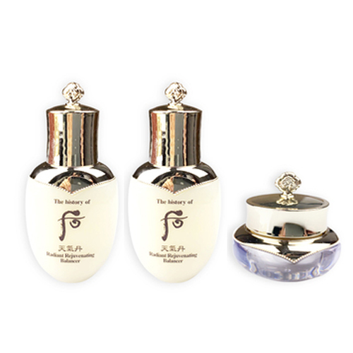 WHOO后天气丹花献光彩紧颜系列3件套旅行装