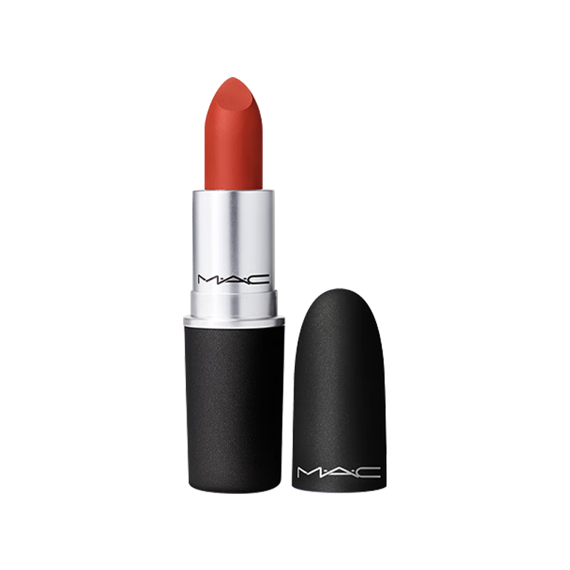 魅可丝缎柔雾唇膏316#柔雾小辣椒 MAC口红