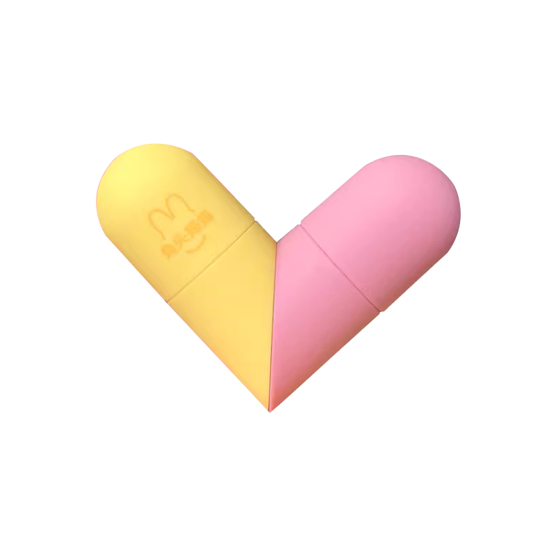 兔头妈妈双头唇颊两用膏清甜橙