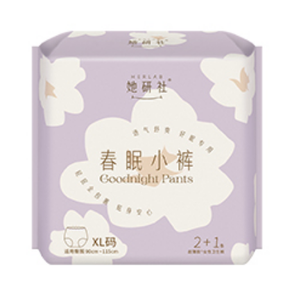 她研社春眠小裤 XL号（2+1）