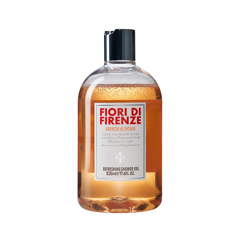 【小额批发】意大利斐澳芮西西里橙沐浴露520ml-4瓶装