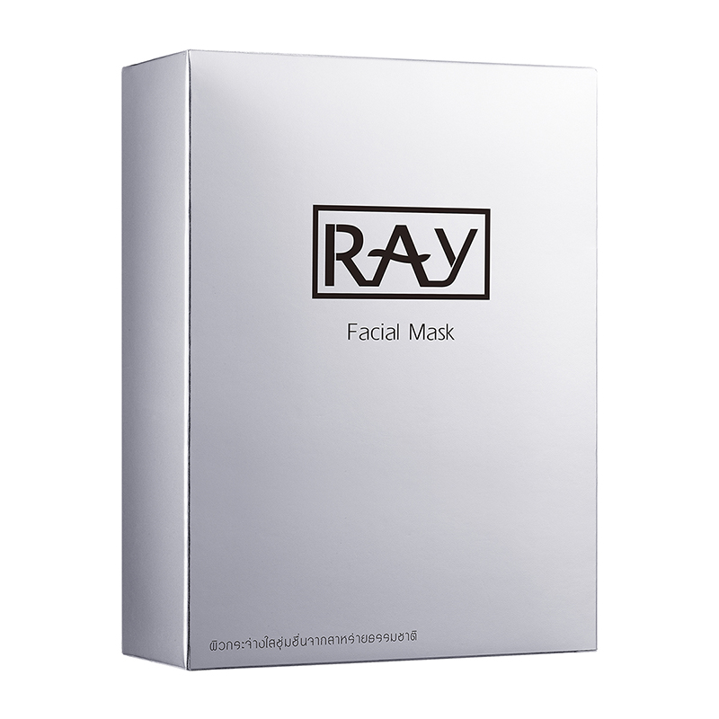 【小额批发】泰国妆蕾Ray银色蚕丝面膜35ml*10片/盒