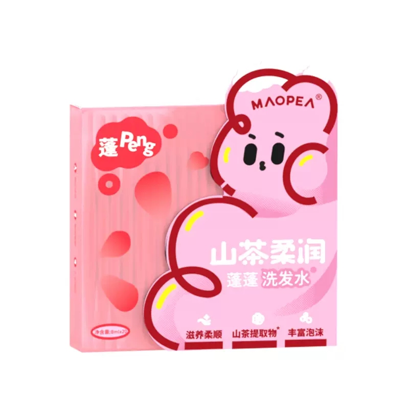 中国猫皮MAOPEA山茶柔润蓬蓬洗发水