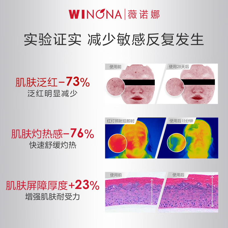 中国薇诺娜WINONA舒敏保湿特护霜10g【MTC】