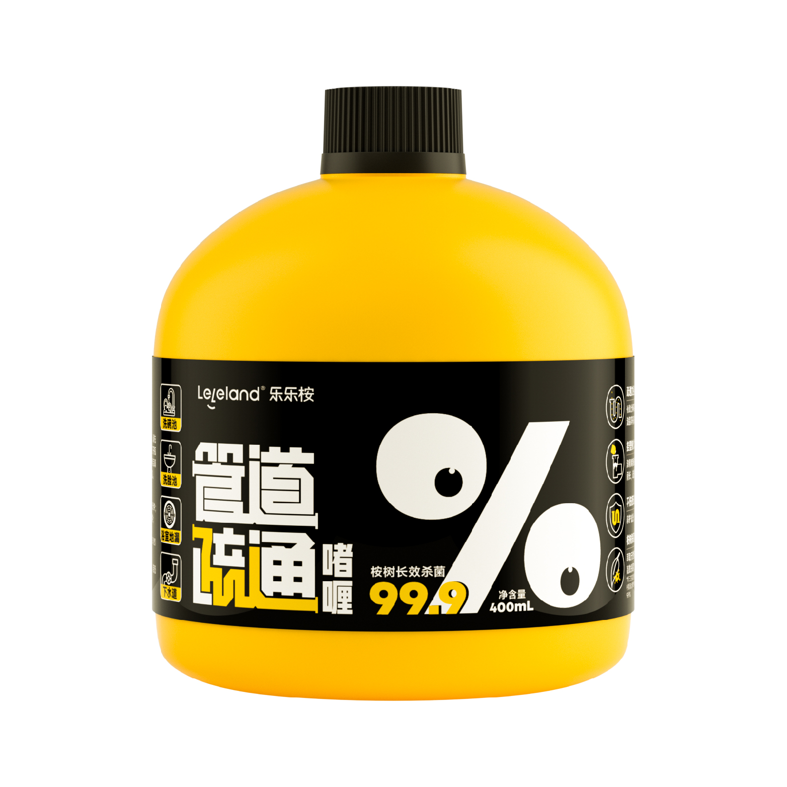 【小额批发】乐乐桉管道疏通啫喱400ml-6瓶装