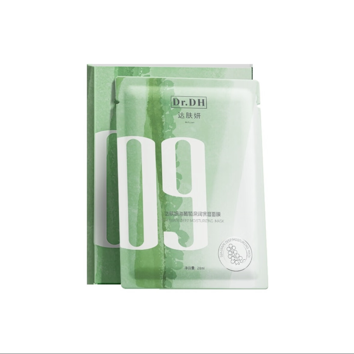 达肤妍海葡萄面膜28ml*5片装