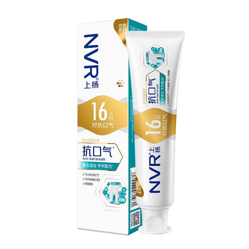 上扬NVR抗口气牙膏160g