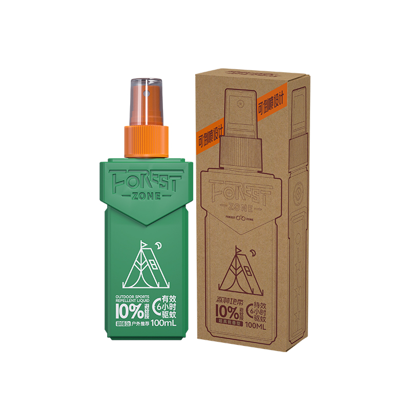 森林地带FOREST ZONE驱蚊液（10%避蚊胺）100ml（5瓶）