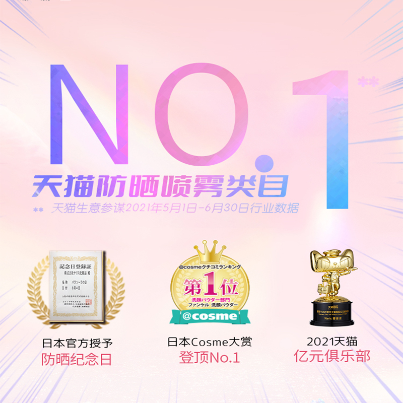 日本娜丽丝Naris小阳伞防晒喷雾110gSPF50 PA++++