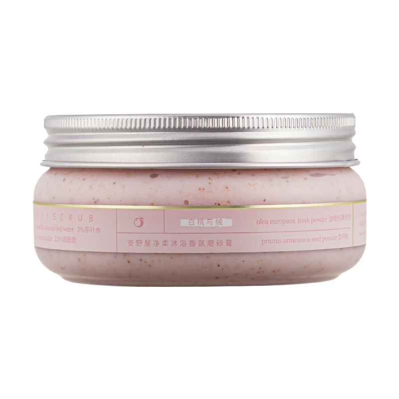 安野屋Aarye白桃绒香氛磨砂膏220g