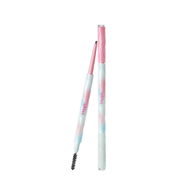 Ukiss野趣横生丝雾眉笔U02灰咖色