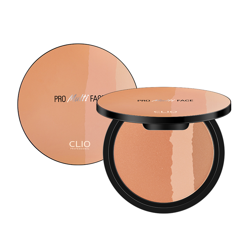 珂莱欧柔雾三色腮红01珊瑚橘